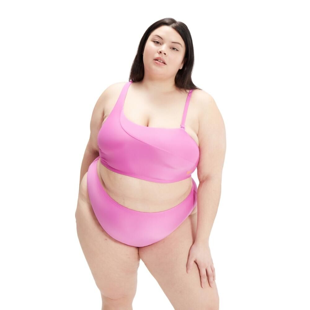 SPEEDO Women's Plus Size Asymmetric Bikini
