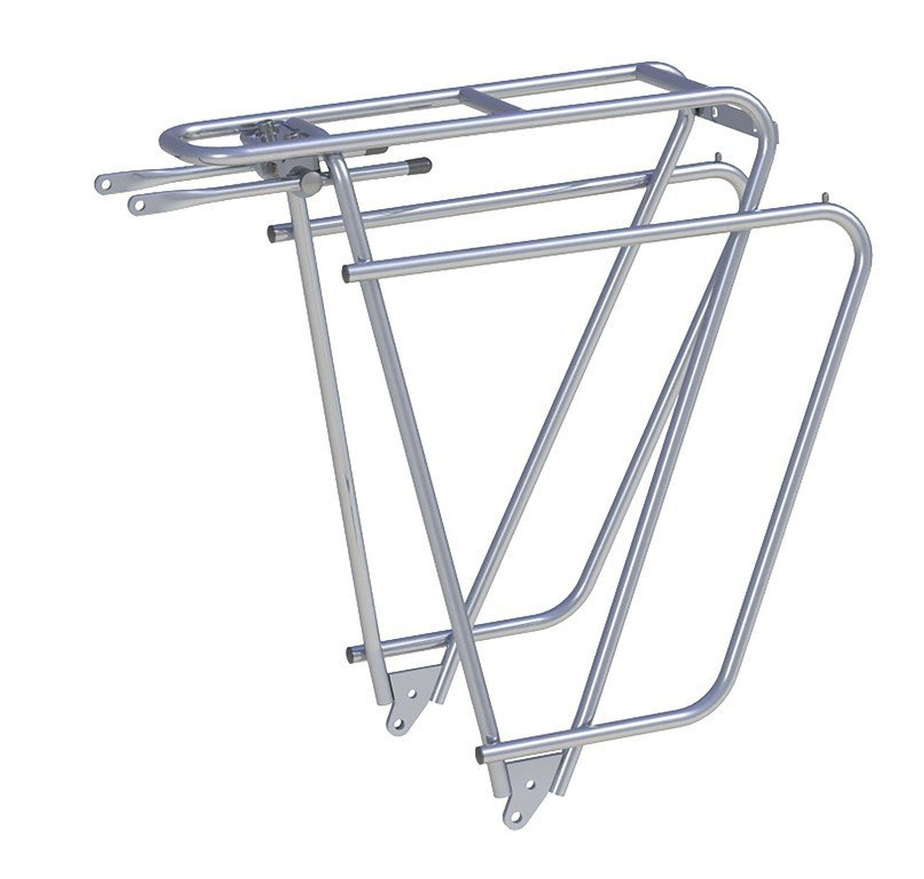 RACKTIME RACKTIME Bagagerek Tubus Logo Classic, 26-28" zilver