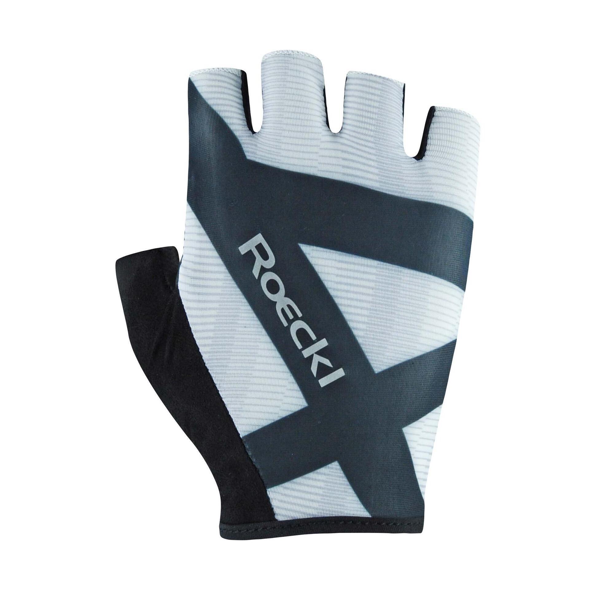 Roeckl - Gants Courts Busano - Gants - Blanc|noir - 8,5 - Decathlon