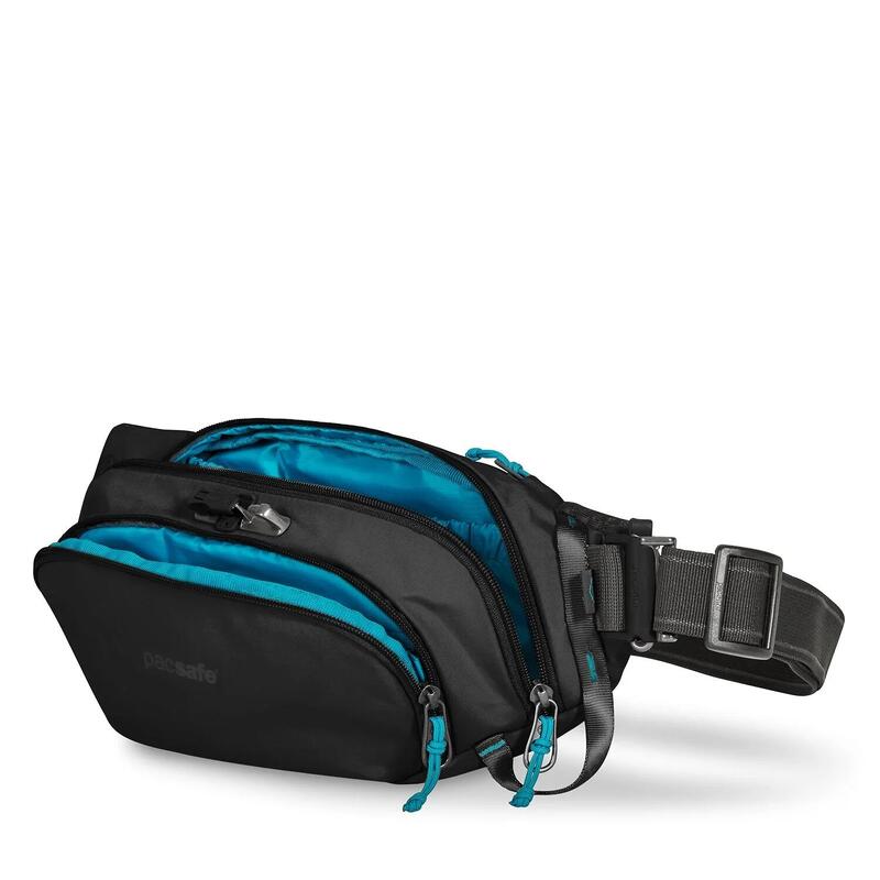 Saszetka antykradzieżowa nerka Pacsafe ECO Waist Pack Econyl