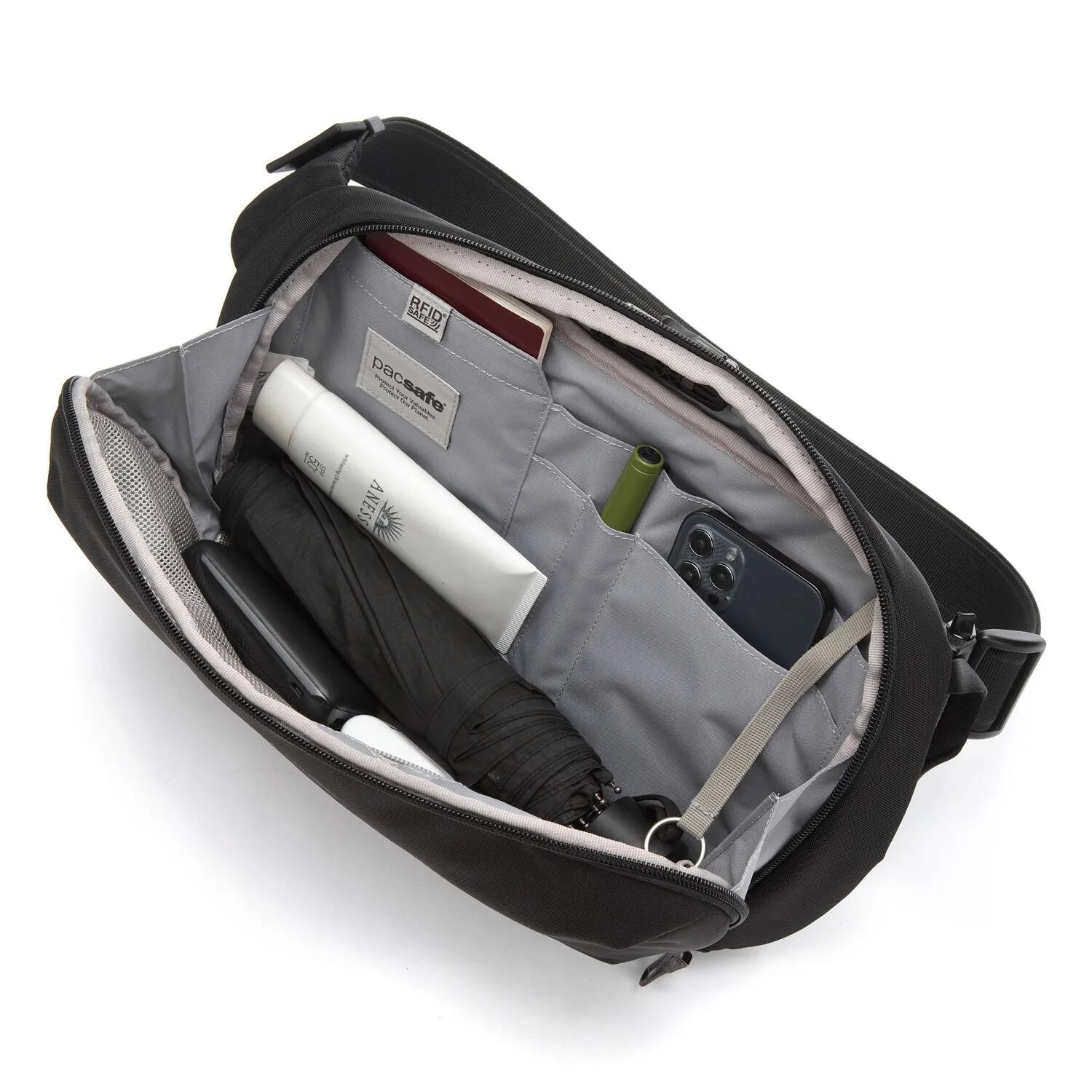 Saszetka miejska antykradzieżowa Pacsafe Metrosafe X Urban Sling 6/7