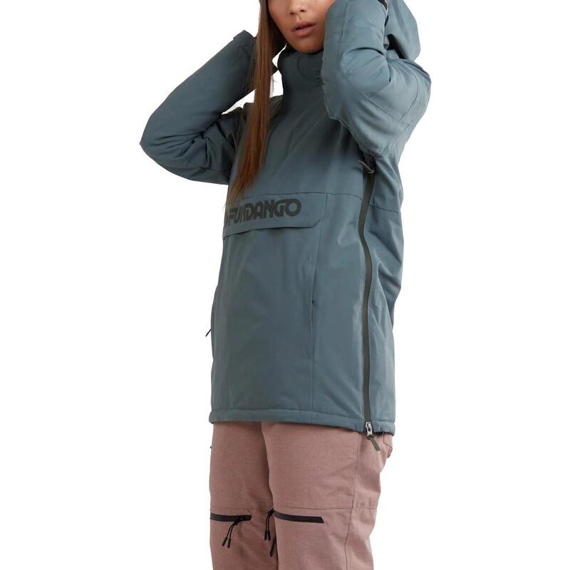 Skijacke Birch Logo Anorak Damen - oliv