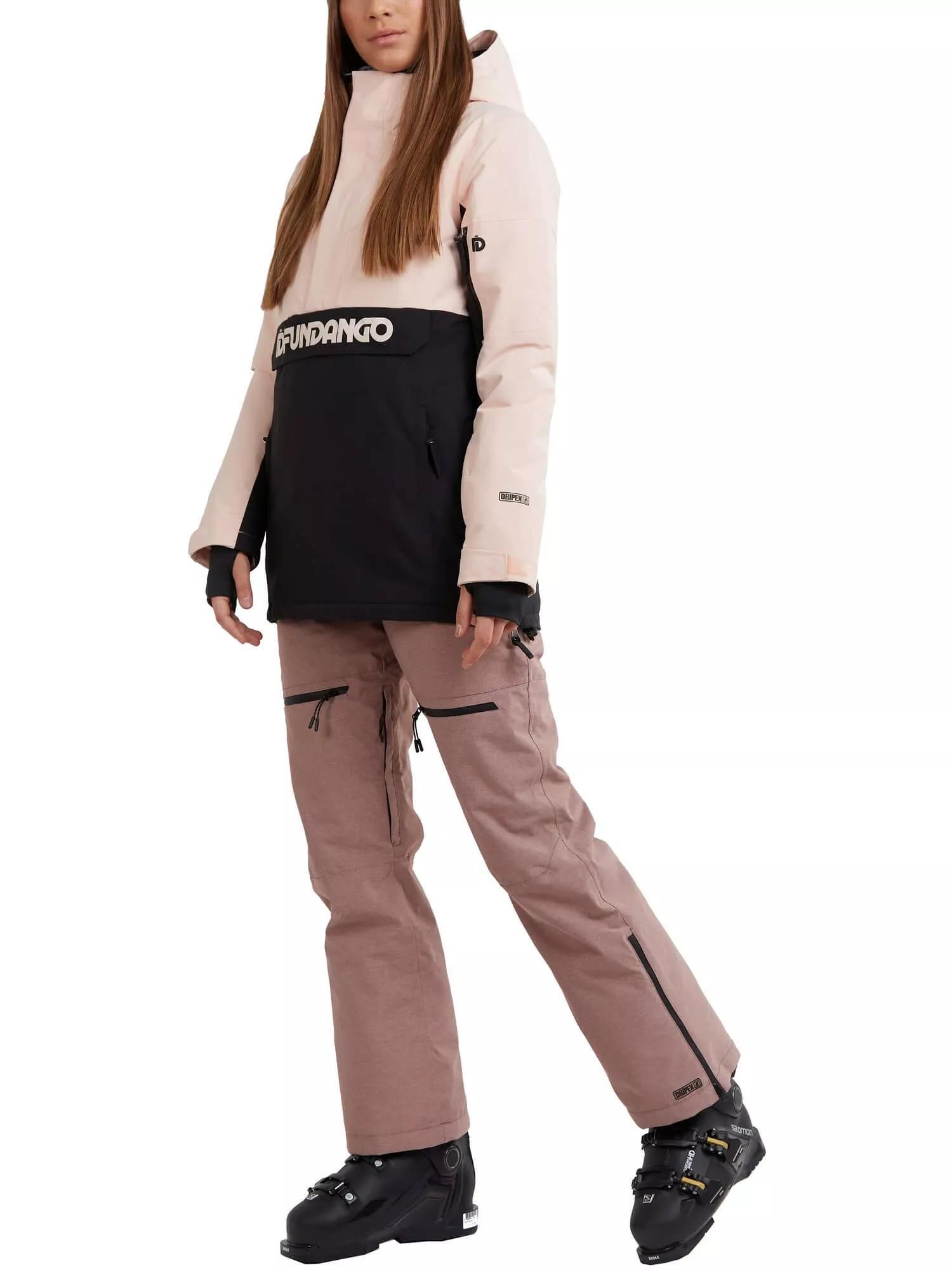 Skijacke Birch Logo Anorak Damen - rosa 3/7