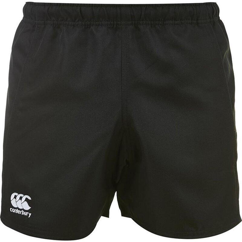 Rugby Sportbroek - Jongens Kinderen Zwart