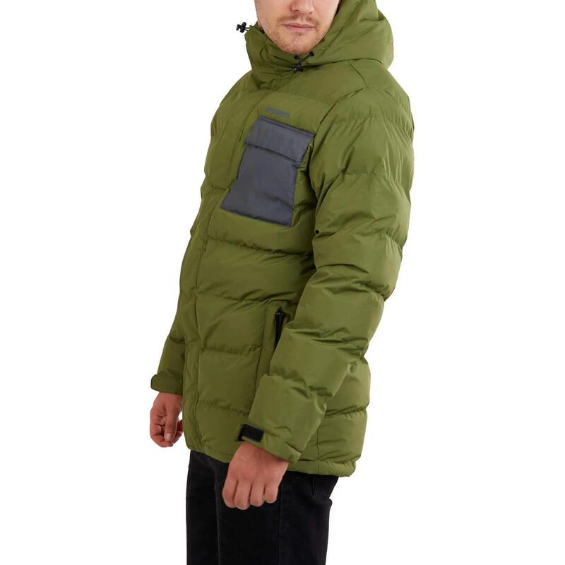 Kurtka uliczna Lavis Padded Jacket - oliwkowa