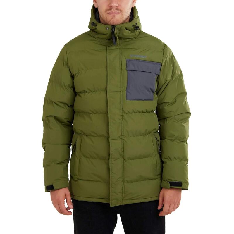 Kurtka uliczna Lavis Padded Jacket - oliwkowa