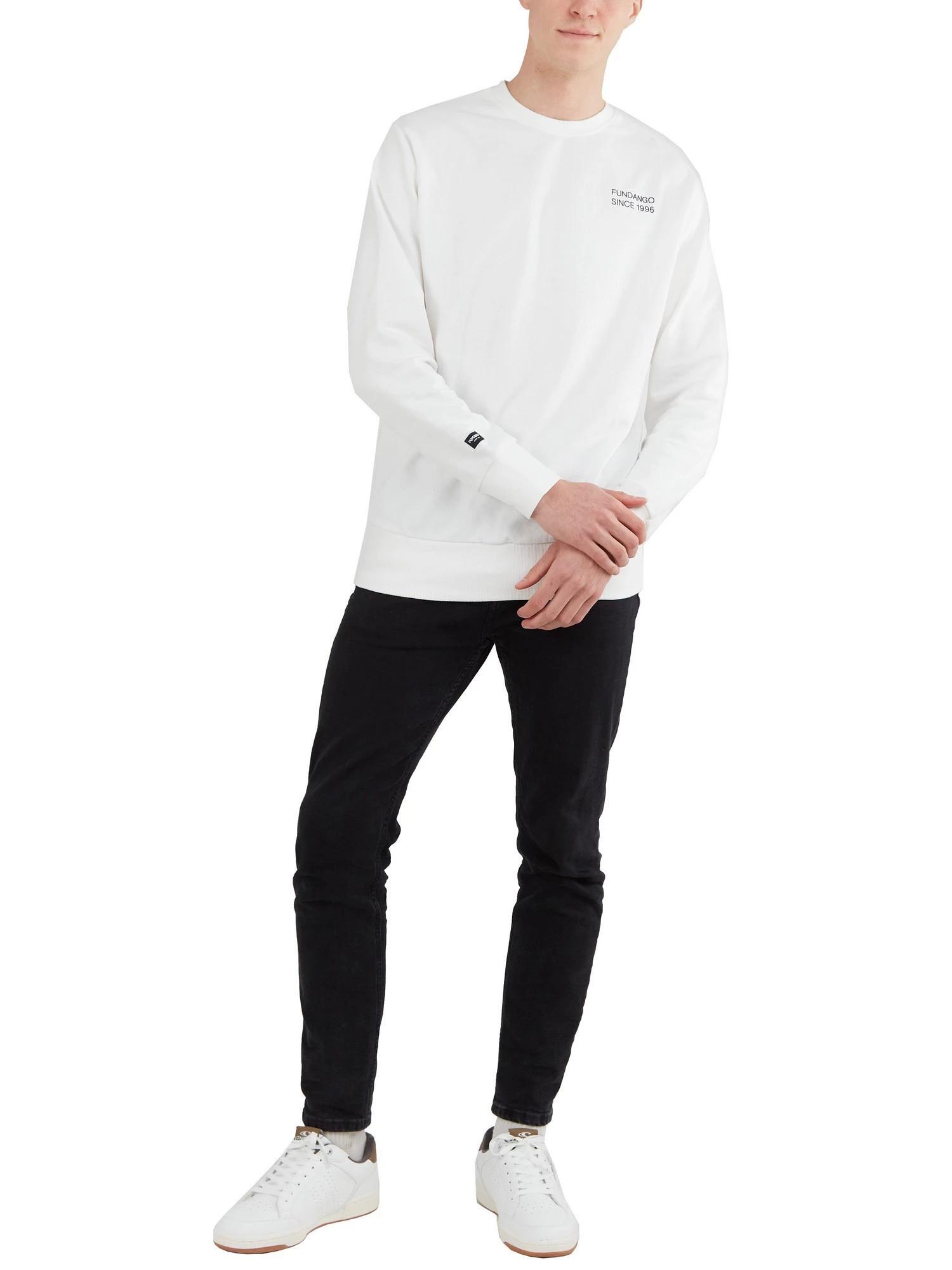 Pullover Warren Sweatshirt Herren - weiß 3/7