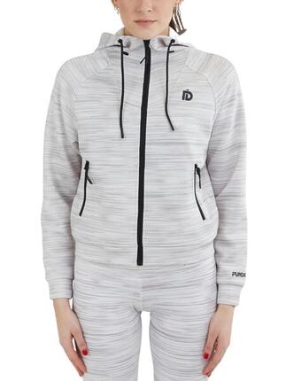 Kapuzenpullover Draug Sweatshirt Damen - weiß