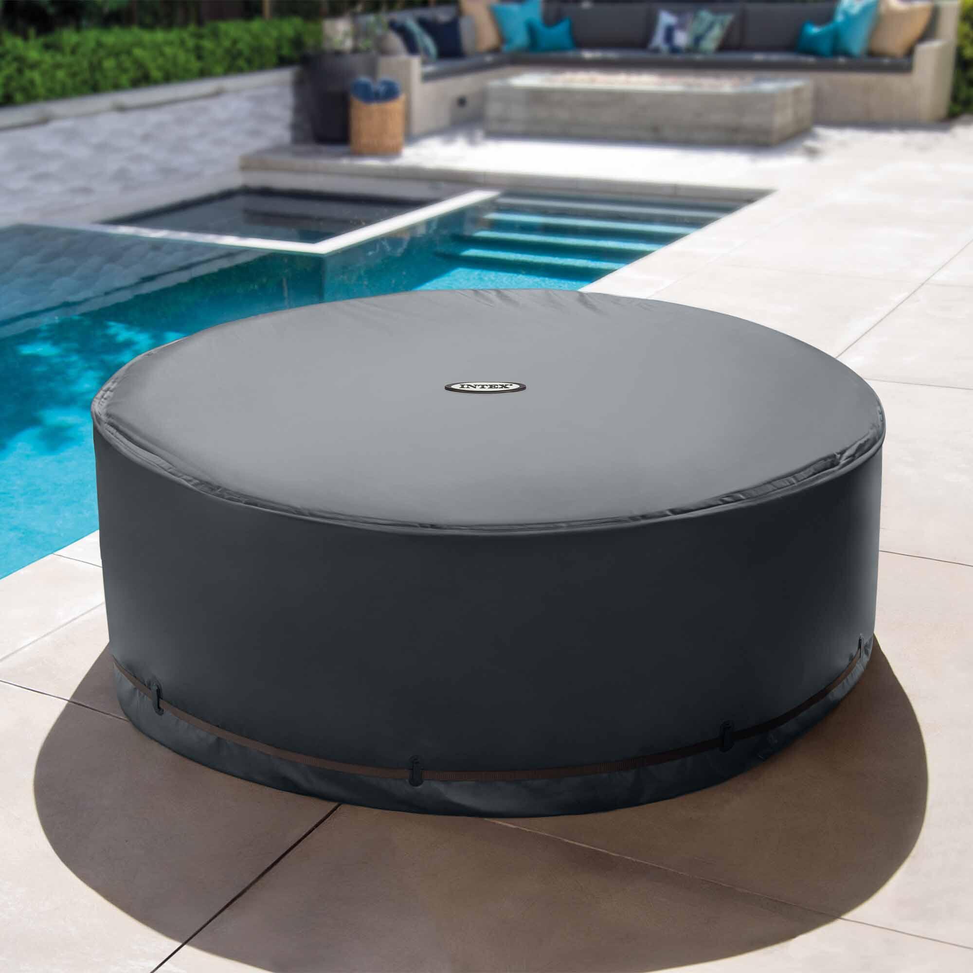 Intex 28533 – Telo Termico per PureSpa Rotonda, 8 posti, ⌀ 236 cm 2/3