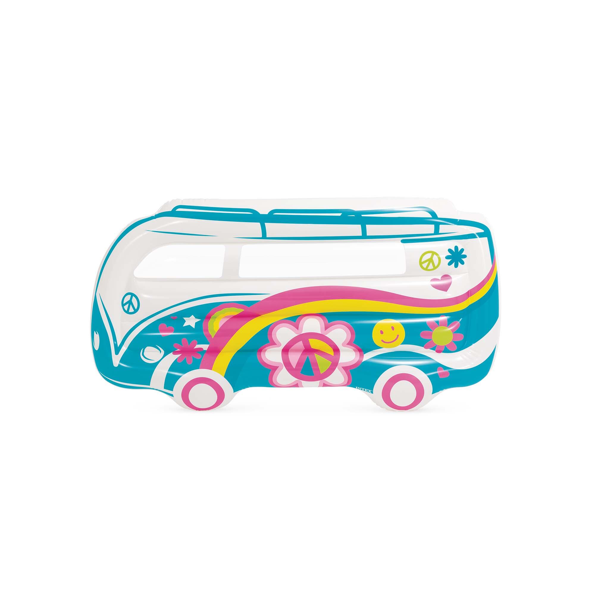 INTEX Intex 58728EU - Materassino Mare Gonfiabile Van, Multicolore, 178x91x23 cm