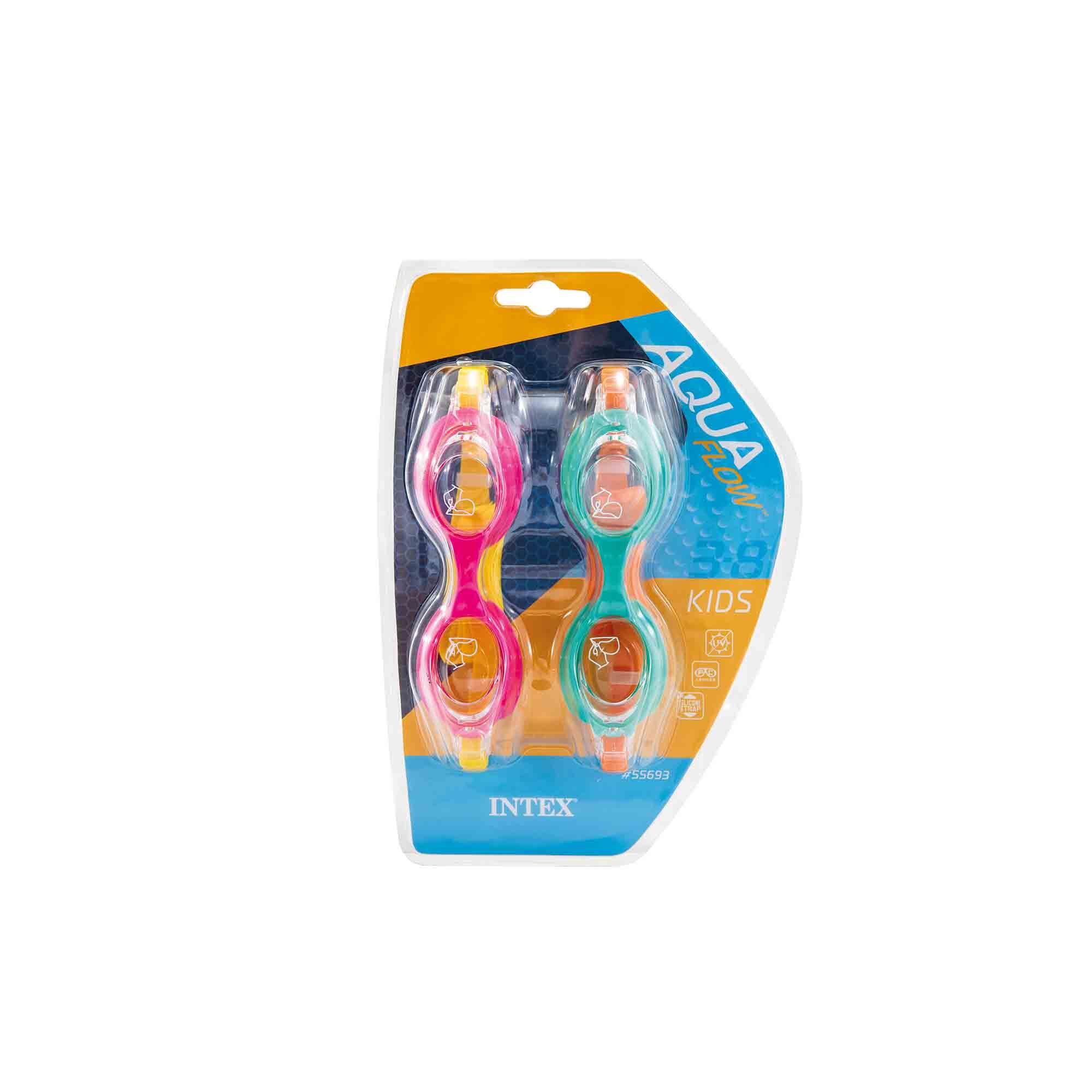 Dětské plavecké brýlé INTEX 55693 KIDS SET - 2 KS 4/4