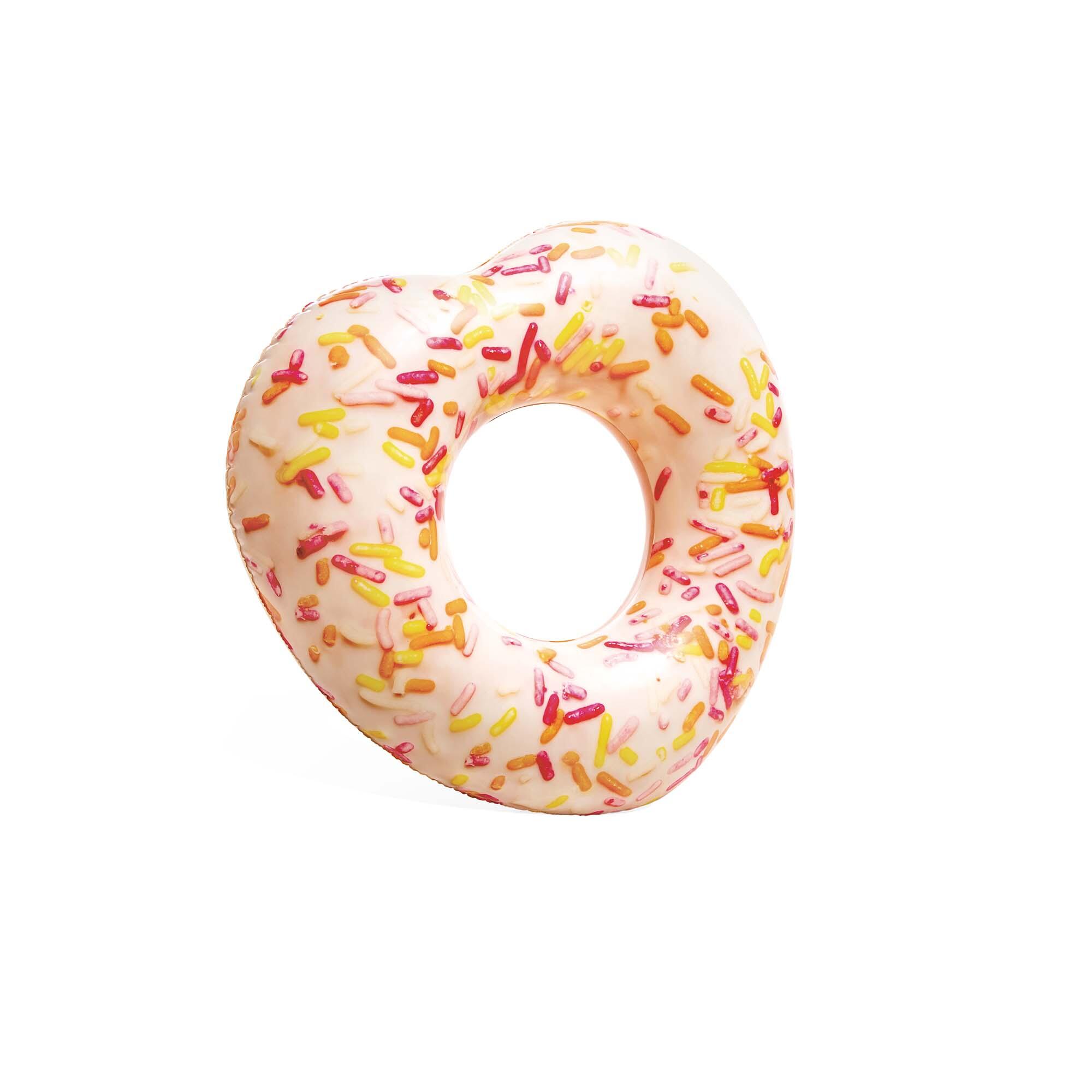Intex 56253NP - Ciambella Mare Gonfiabile Donut Cuore, Multicolore, 94x89x25 cm 2/4