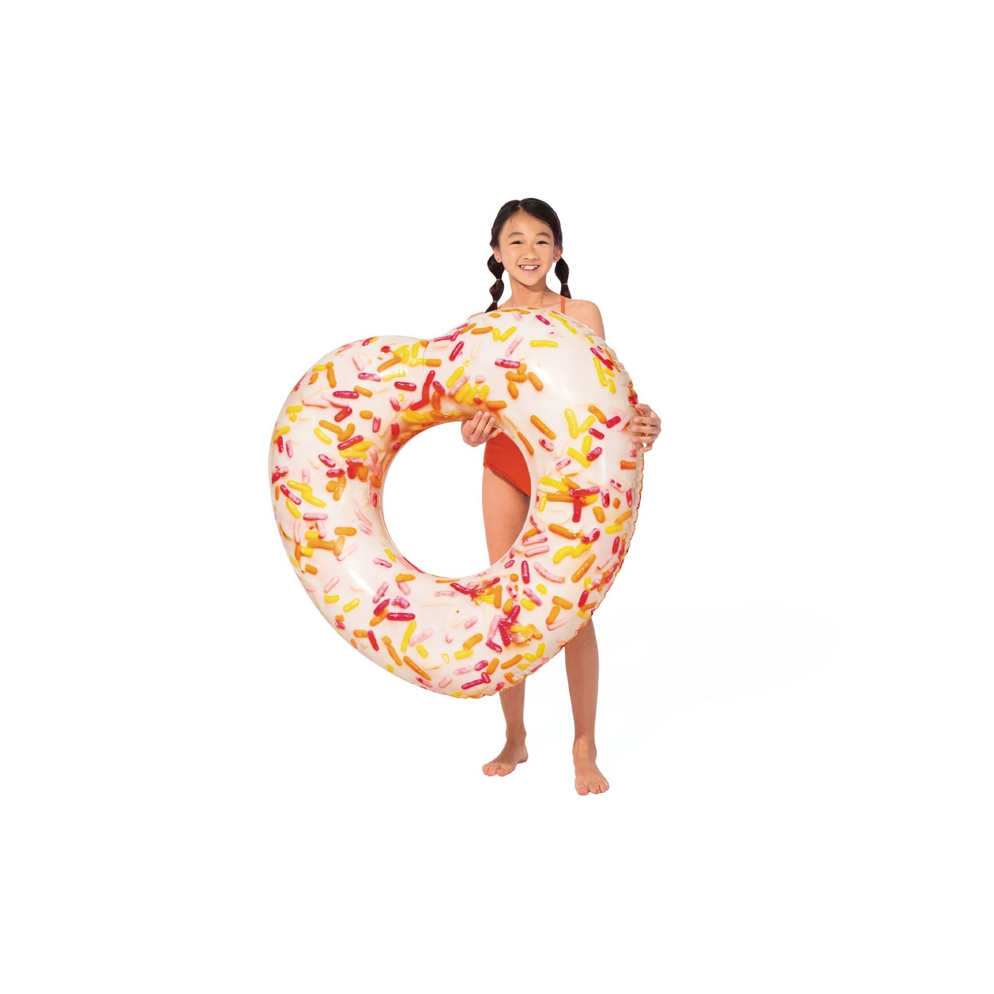 Intex 56253NP - Ciambella Mare Gonfiabile Donut Cuore, Multicolore, 94x89x25 cm 4/4