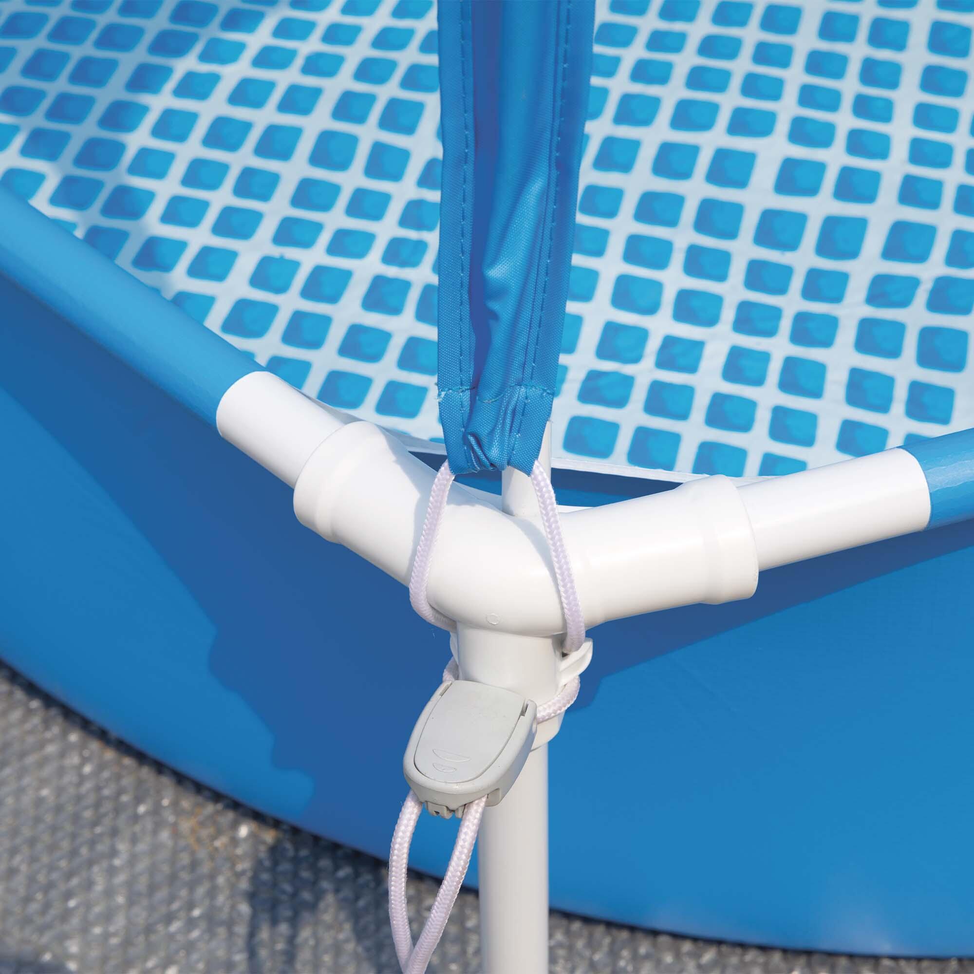 Piscina hexagonal desmontável de 700 L com capa removível INTEX 4/7