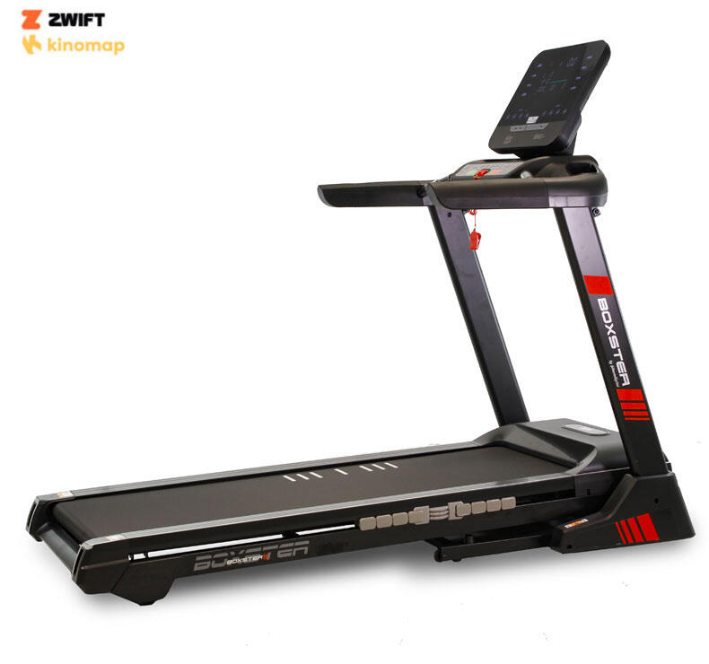 BH FITNESS Loopband - Boxster Plus II - Kinomap,Zwift - 22km/h - 150x51cm - LED