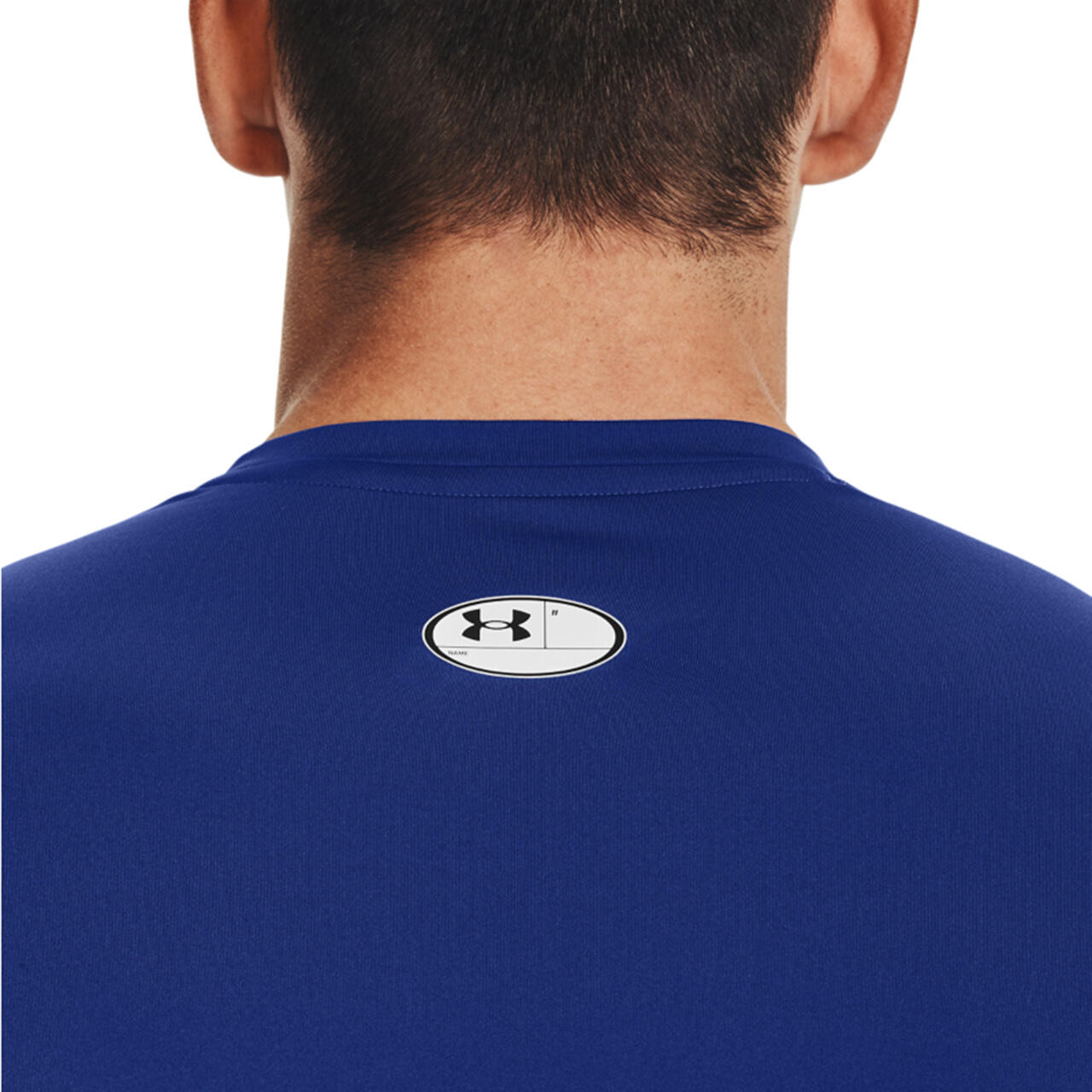 Langarmshirt Under Armour HeatGear Kompression Blau 6/7