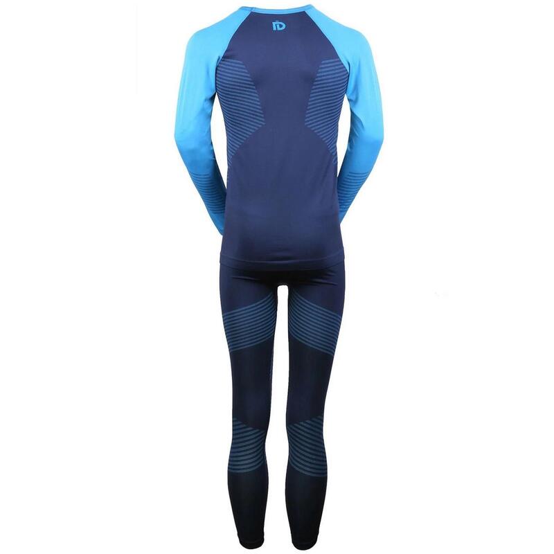 Unterzieh-Set Seamless Baselayer Set Herren - blau