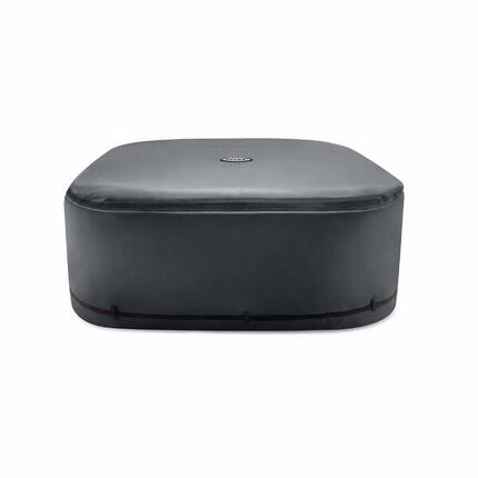 Housse isolante pour spa gonflable carré PureSpa 6 personnes gris foncé