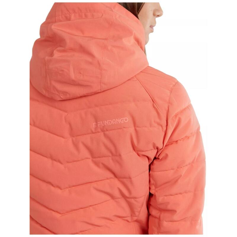 Geaca ski si snowboard FUNDANGO Punch Padded Jacket, Rosu, Femei