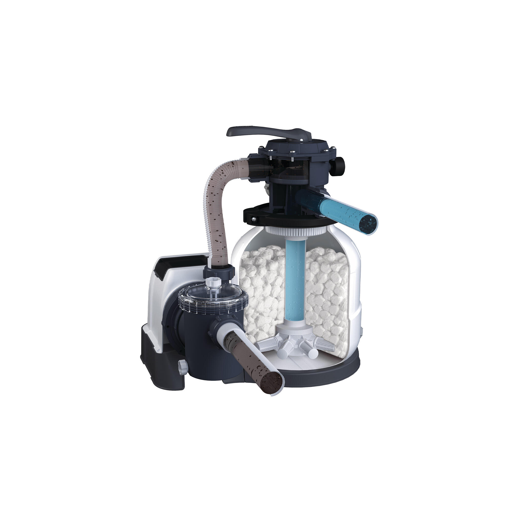 Intex 29045 - Sfere Filtranti Lavabili per Pompe a Sabbia, Busta da 500 g 5/5
