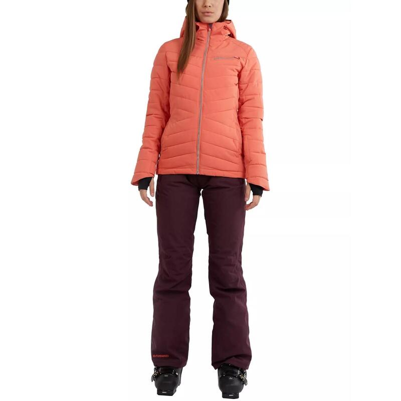 Geaca ski si snowboard FUNDANGO Punch Padded Jacket, Rosu, Femei