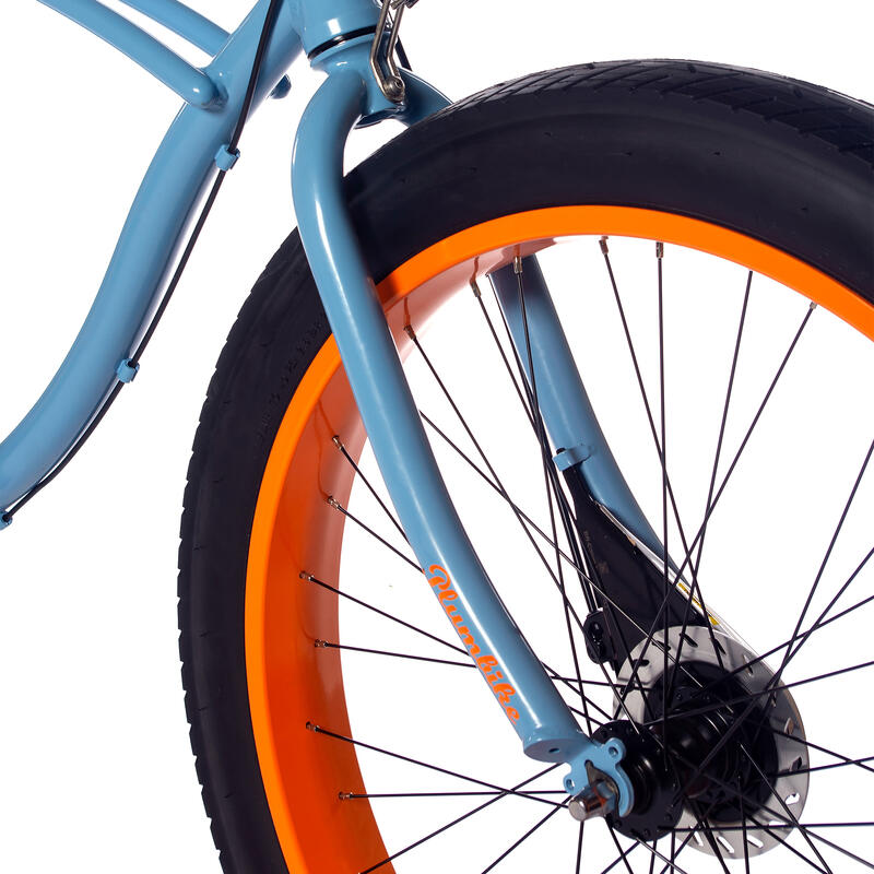 Rower miejski męski Plumbike Rider X Pablo 7B z ham. rolkowym, szerokie ...