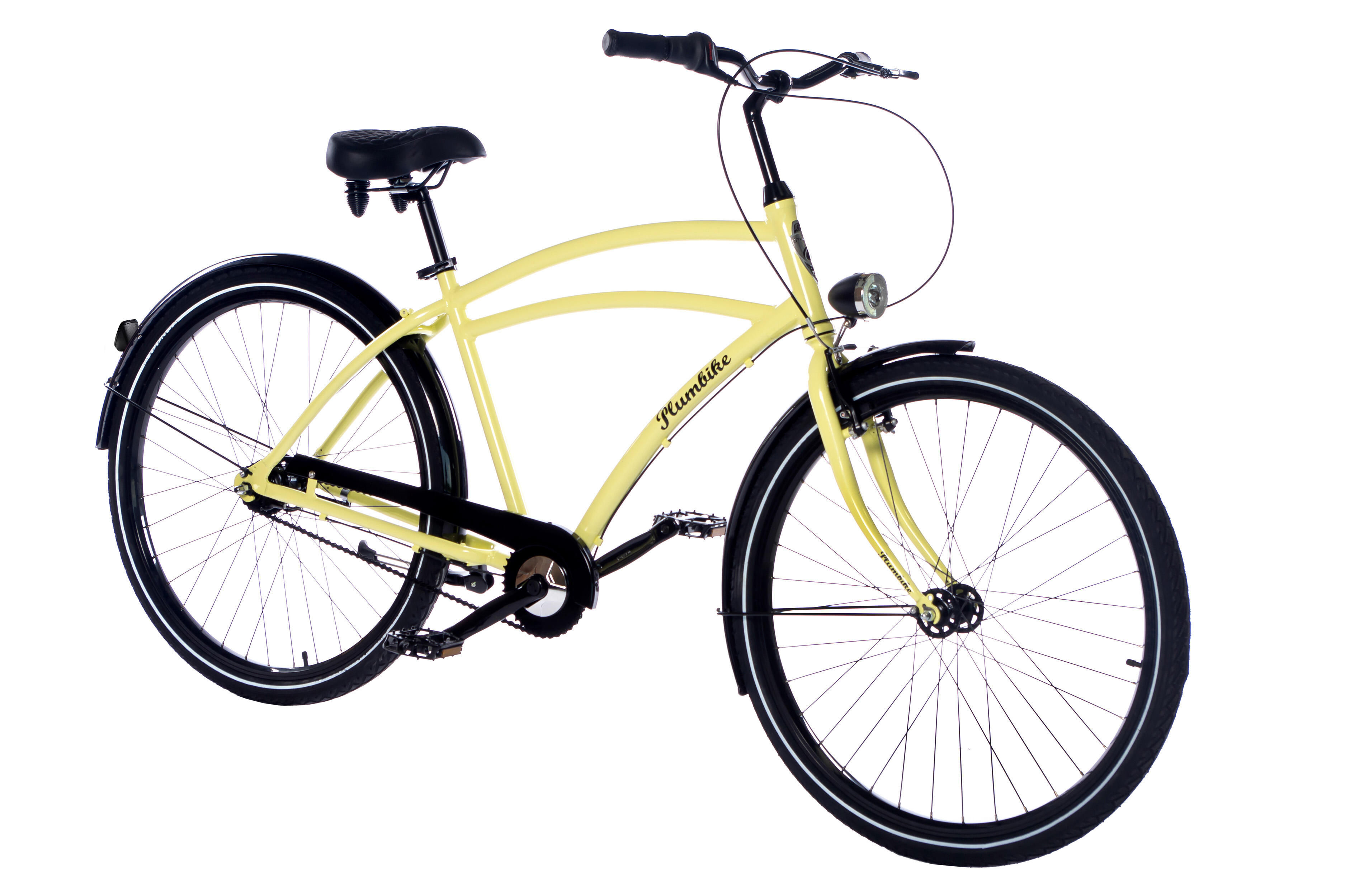 Rower miejski męski Hermes Lemon Pepper 7B z hamulcem v-brake