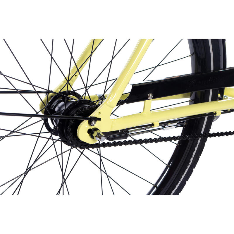 Rower miejski męski Hermes Lemon Pepper 7B z hamulcem v-brake