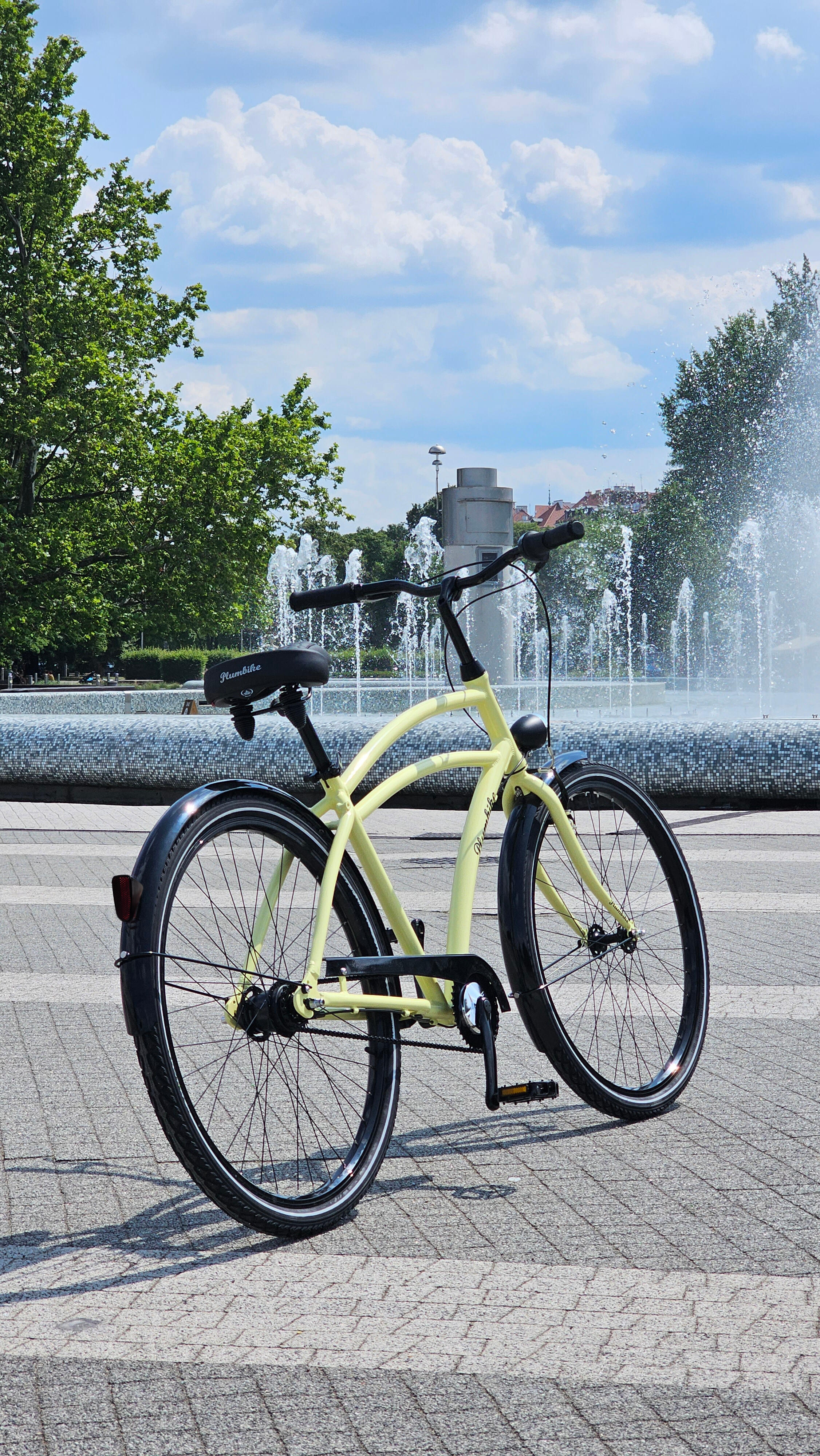 Rower miejski męski Hermes Lemon Pepper 7B z hamulcem v-brake 7/7