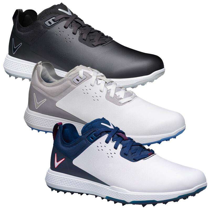 Zapatos de Golf para Hombre Callaway Nitro Pro, Negro/Gris