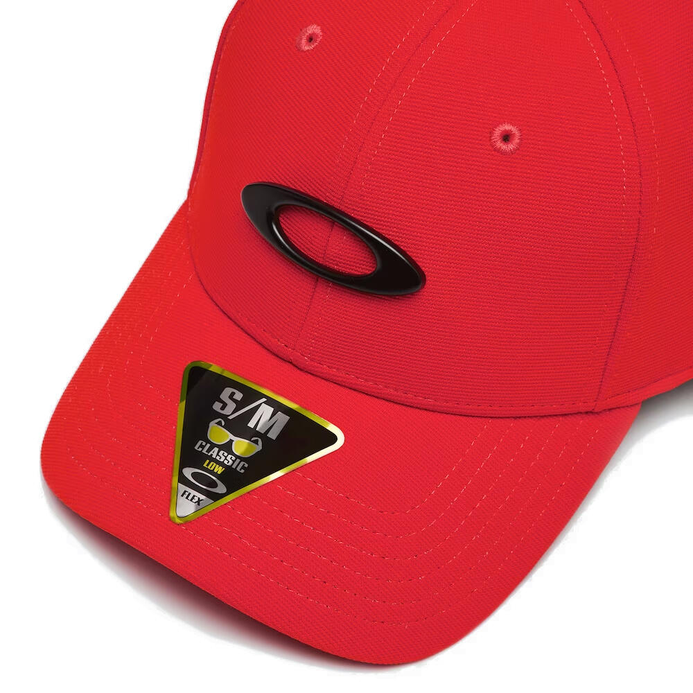 Oakley TINCAN CAP - RED/BLACK 3/4