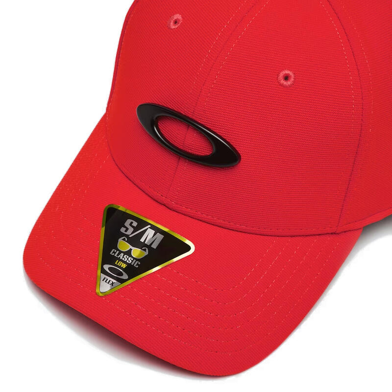 Gorra Oakley Tincan para Hombre Color Rojo