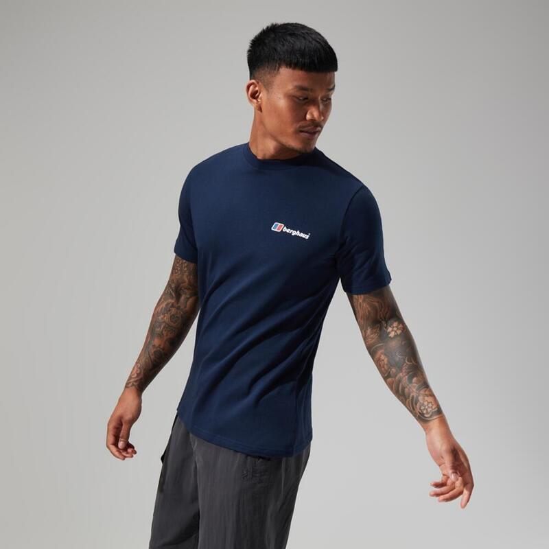 Koszulka bawełniana męska Berghaus F&B Logo T-Shirt AM