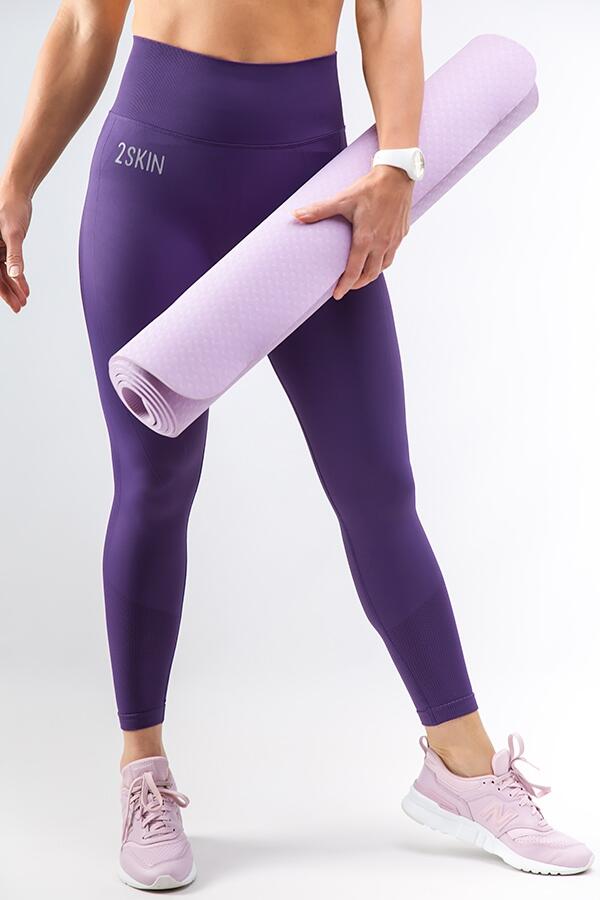 Legginsy bezszwowe damskie modelujące sylwetkę 2/7