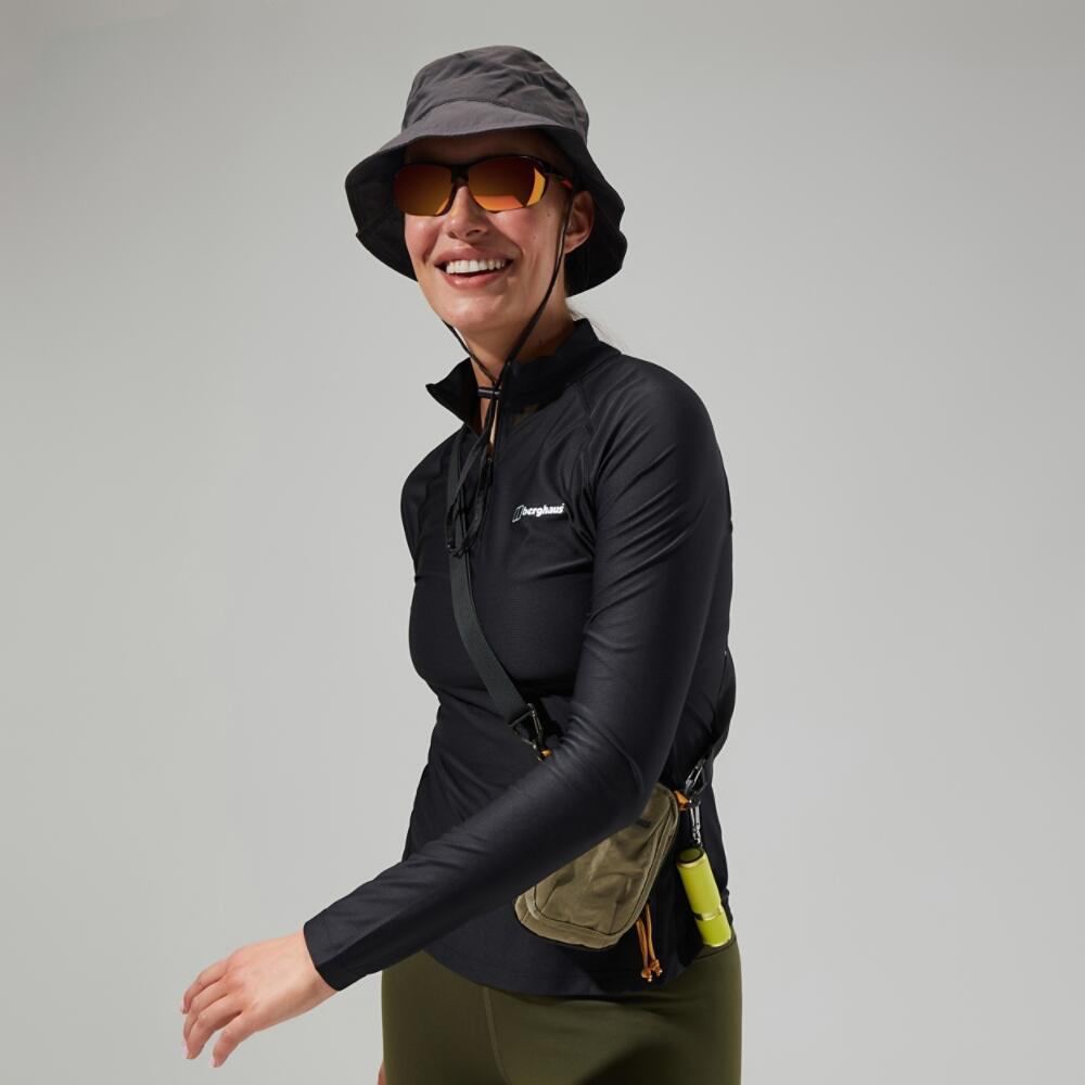 Bluza trekkingowa damska Berghaus 24/7 Tech Tee LS HZ 2/6