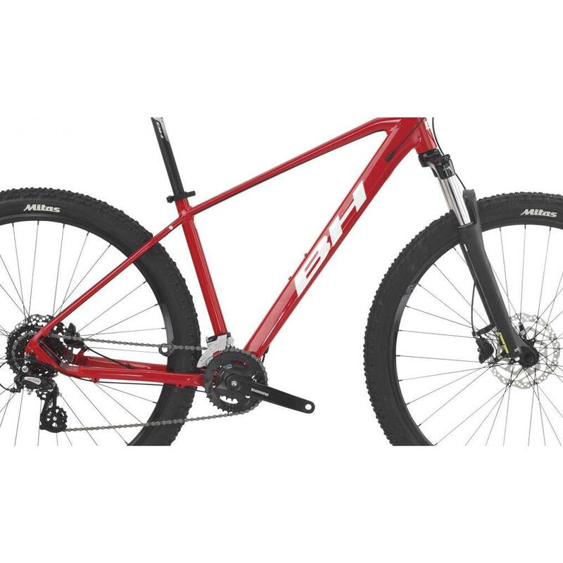 Bicicleta de Montaña 29" Aluminio Bh Spike 2.0 Rojo-Blanco