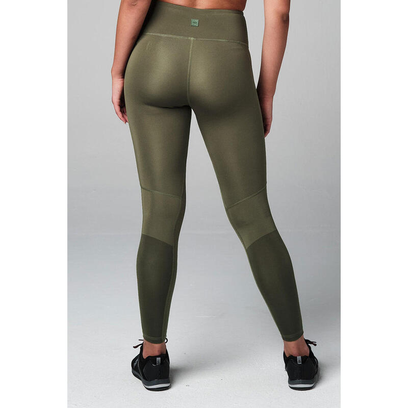 Legginsy sportowe damskie STRONG ID Performance z wysokim stanem