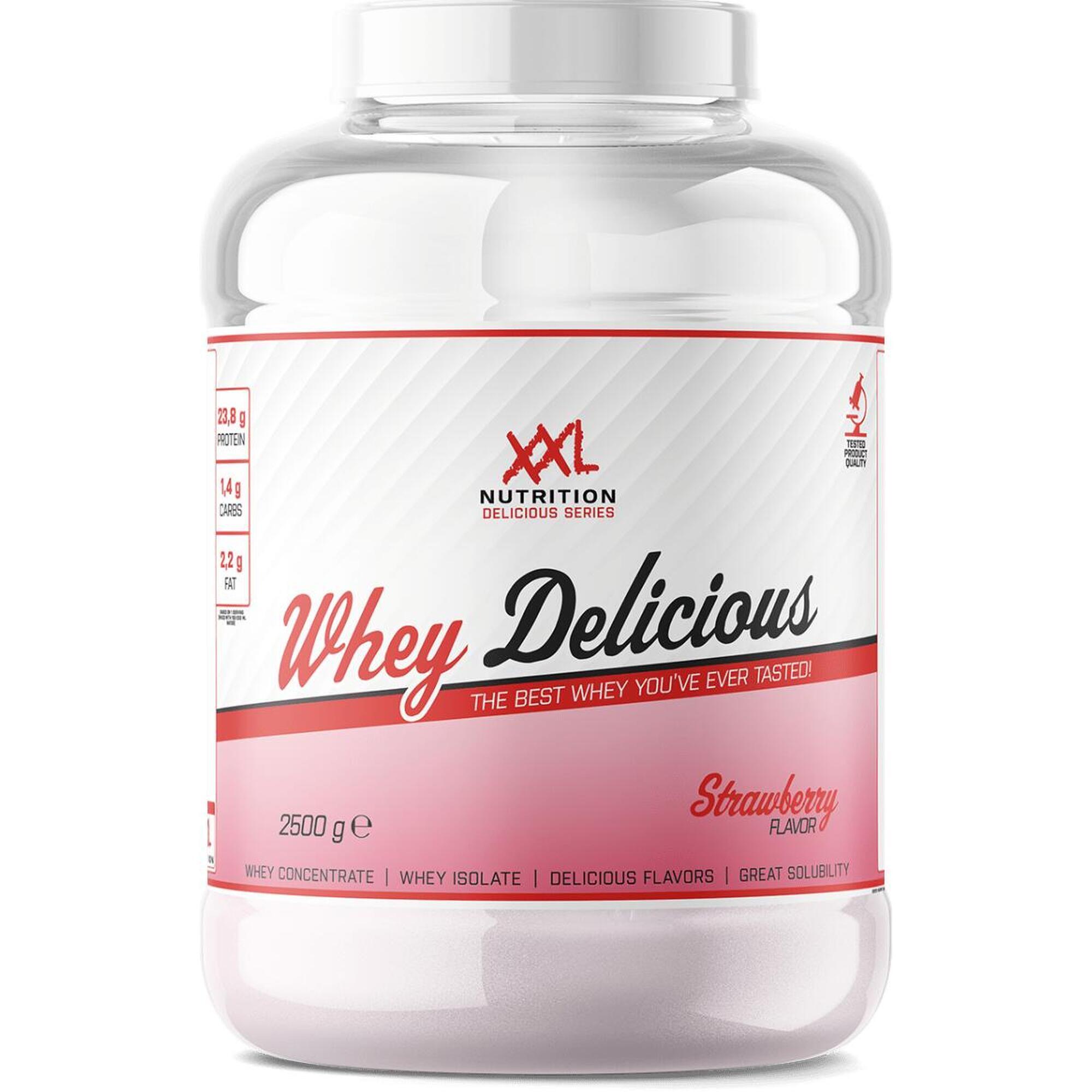 Whey Delicious-Strawberry-2500 gram