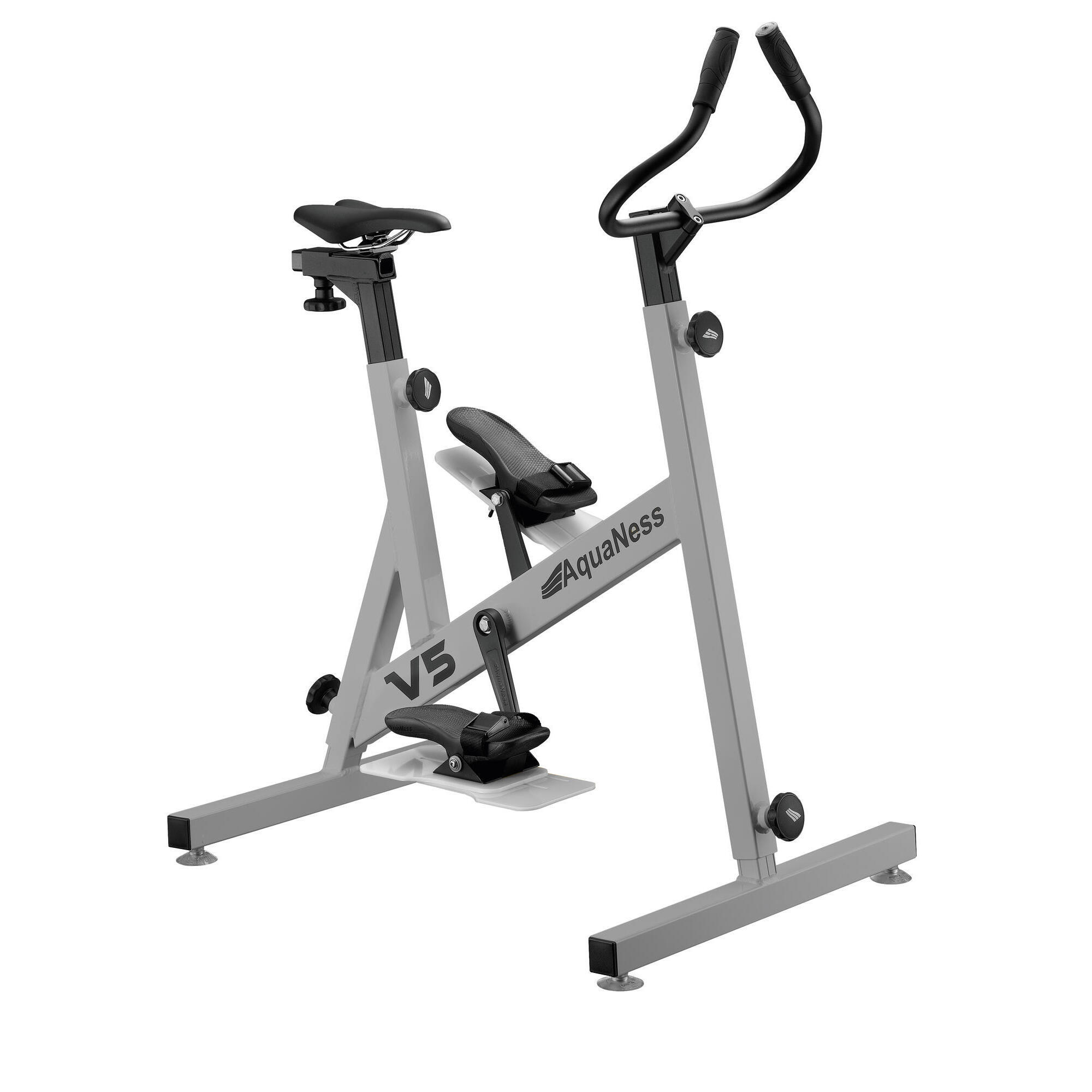 Aquaness - Aquaness V5 - Vélo De Piscine - Aquabike - Gris - Taille Unique - Decathlon