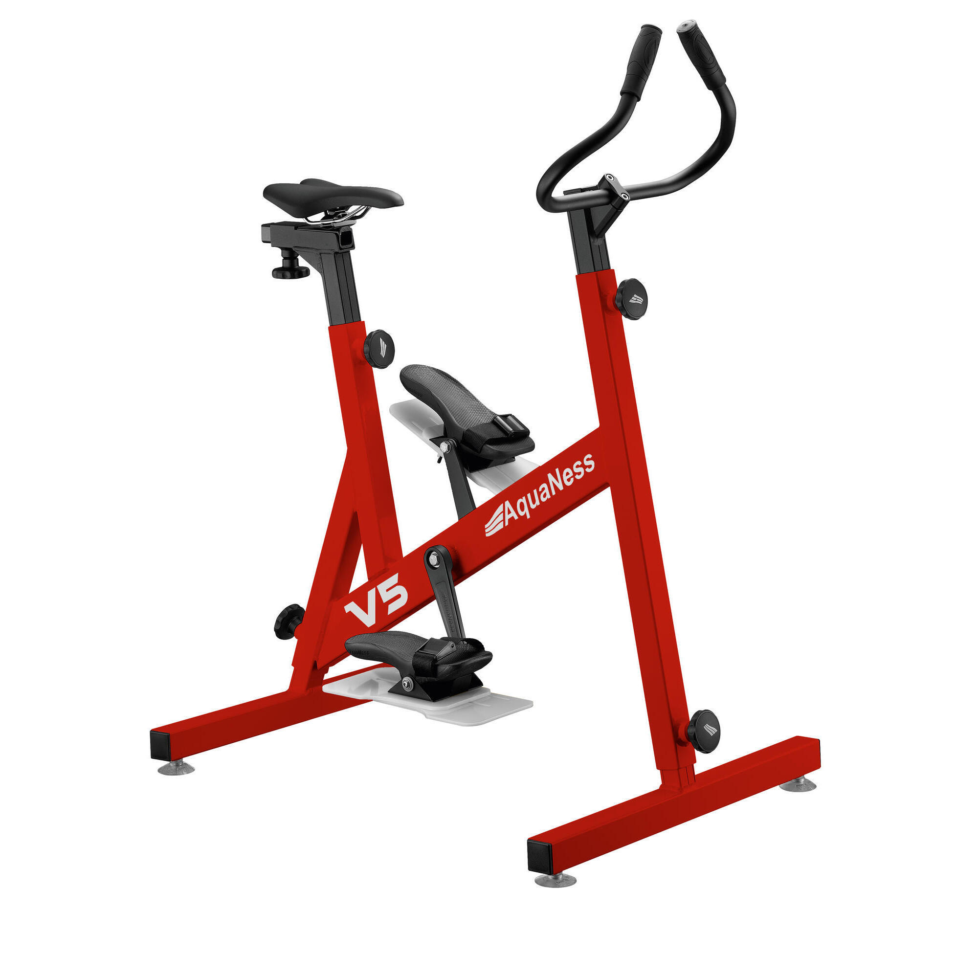 Aquaness - Aquaness V5 - Vélo De Piscine - Aquabike - Rouge - Taille Unique - Decathlon
