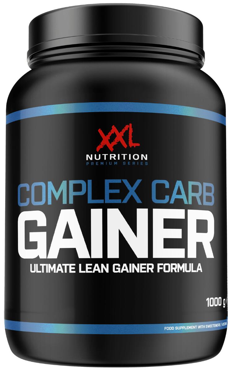 XXL NUTRITION Complex Carb Gainer - Weight Gainer, Maaltijdvervanger - Banaan - 1000 gram