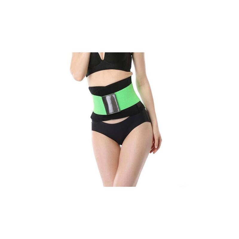 Centura Premium pentru slabit, modelarea taliei, corset dubla compresie M, verde