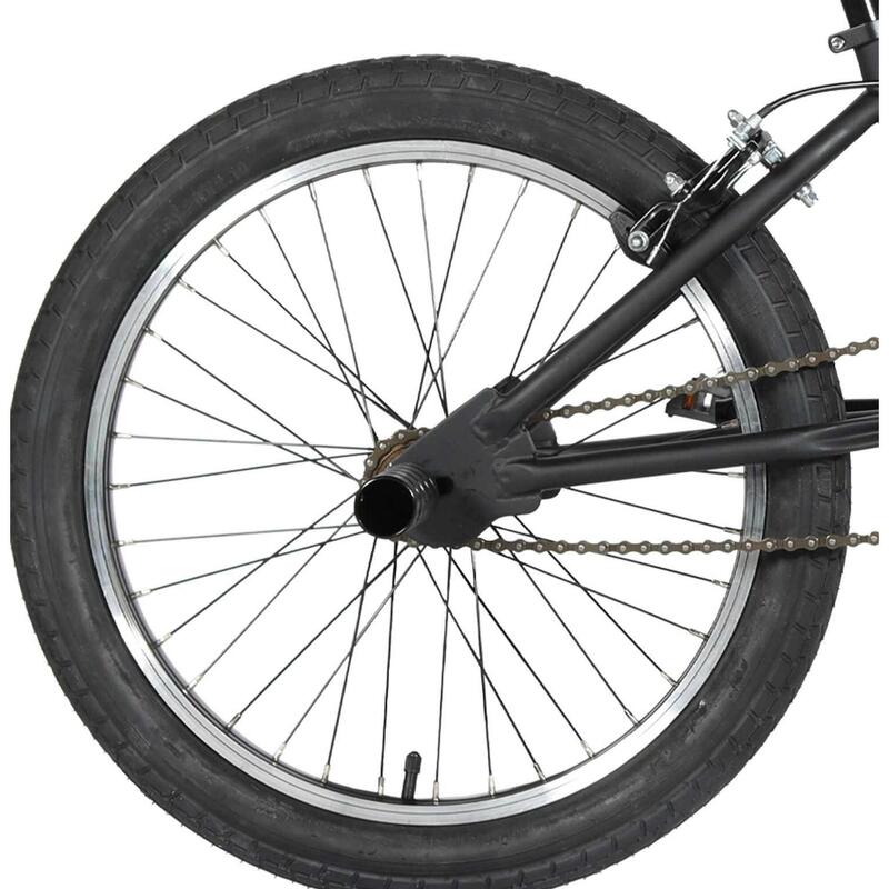 BMX-fiets 20 inch CLOOT LEVEL zwart