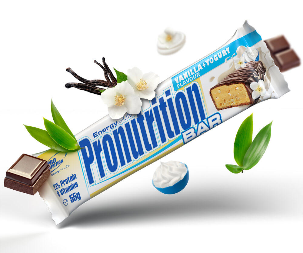 BATON PROTEINE Pronutrition Bar Vanilie 55g