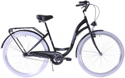 Rower miejski damski Kozbike 28", rama 18" 3-biegi