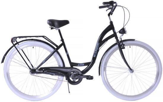 Rower miejski damski Kozbike 28", rama 18" 3-biegi