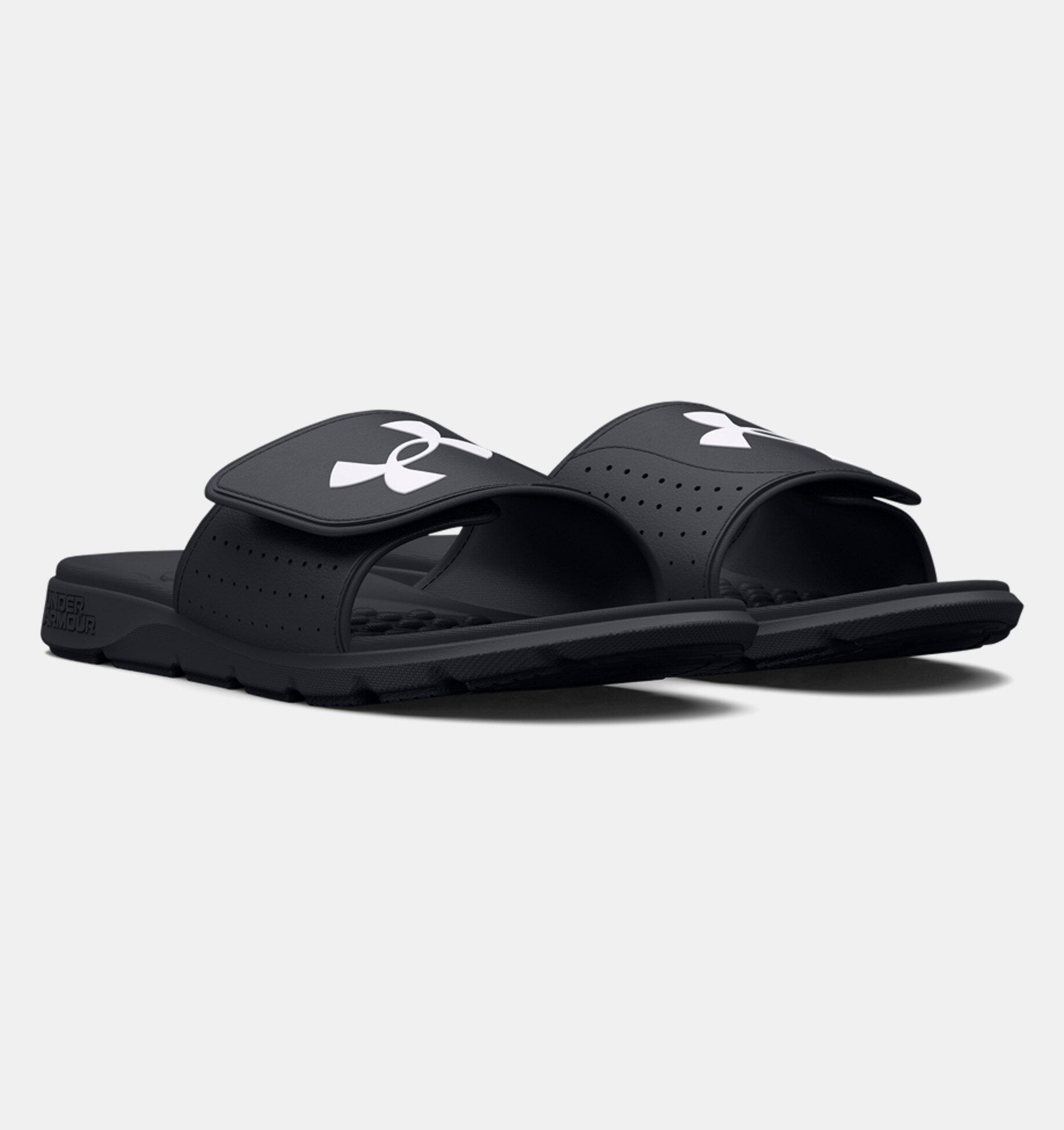 CLAQUETTE UNDER ARMOUR NOIR UNDER ARMOUR Decathlon
