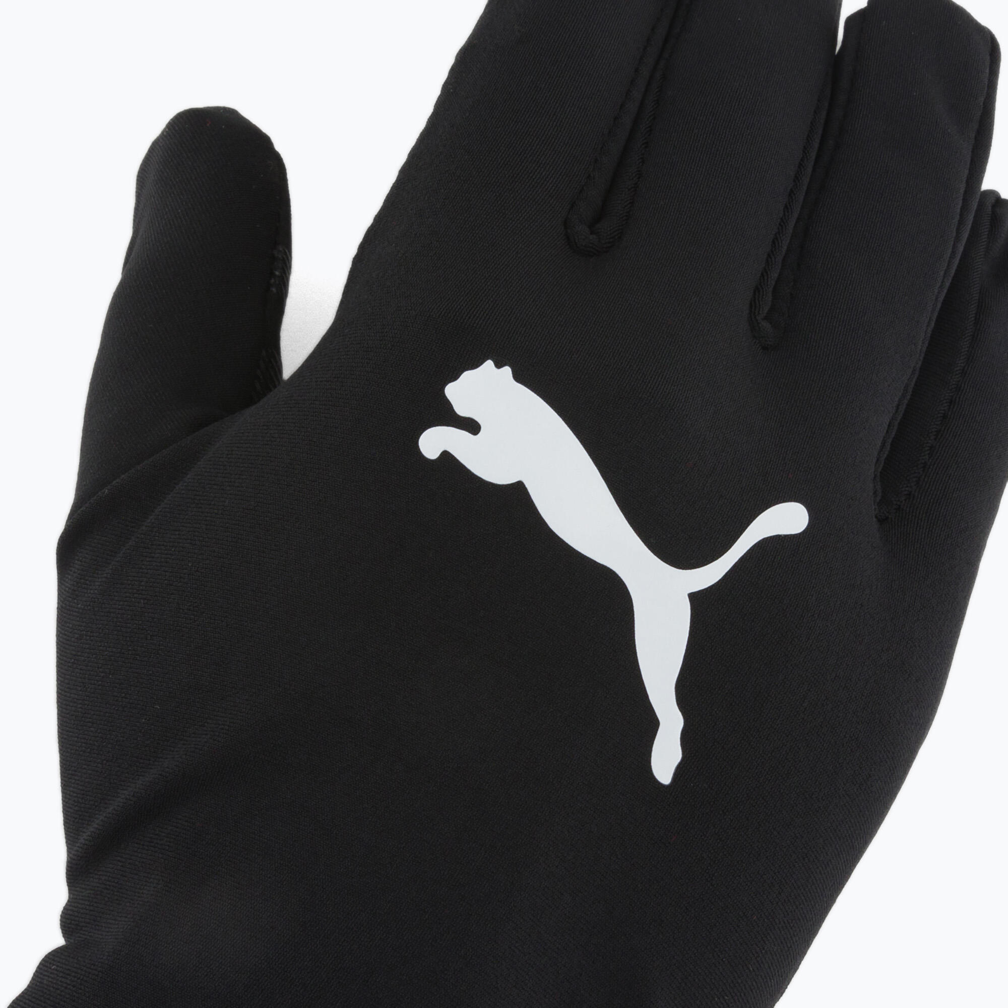 Guanti da calcio puma nero 5/6