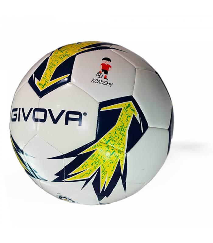 PALLONE da calcio givova giallo/blu 3/3