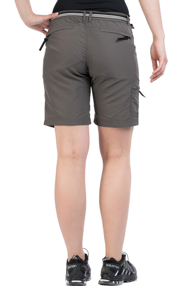 Spodenki szorty trekkingowe damskie Milo Patna Lady - Ash grey s